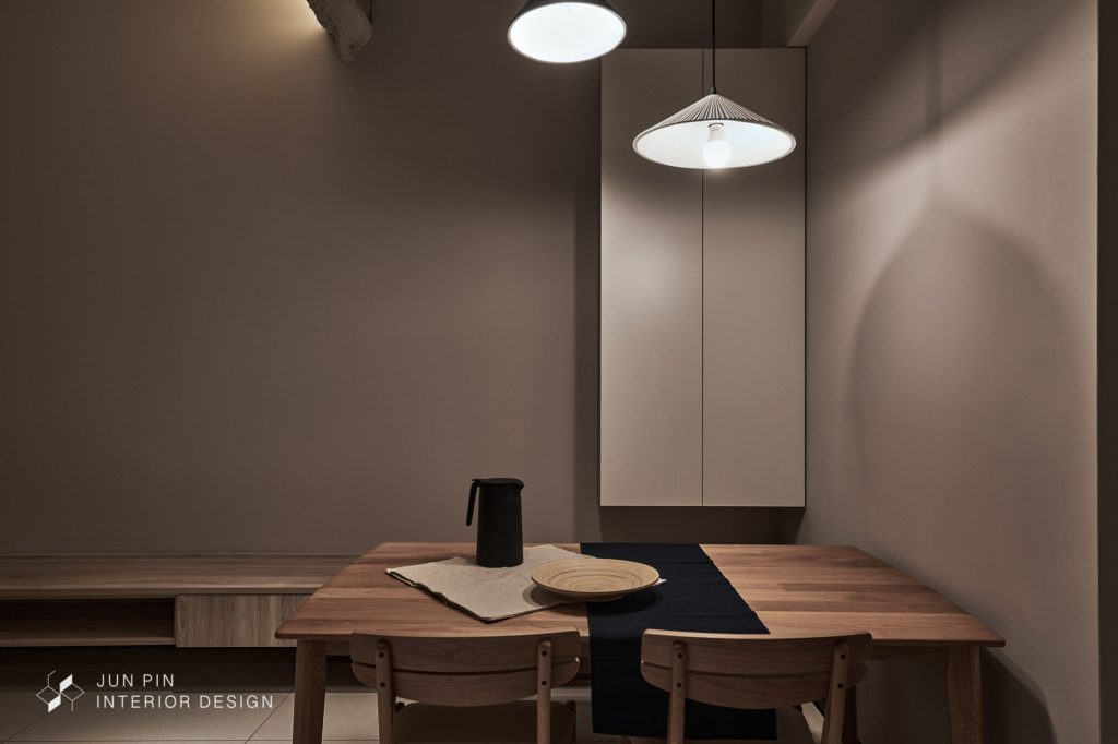 新北新莊冠德日式工業風室內設計餐廳餐桌